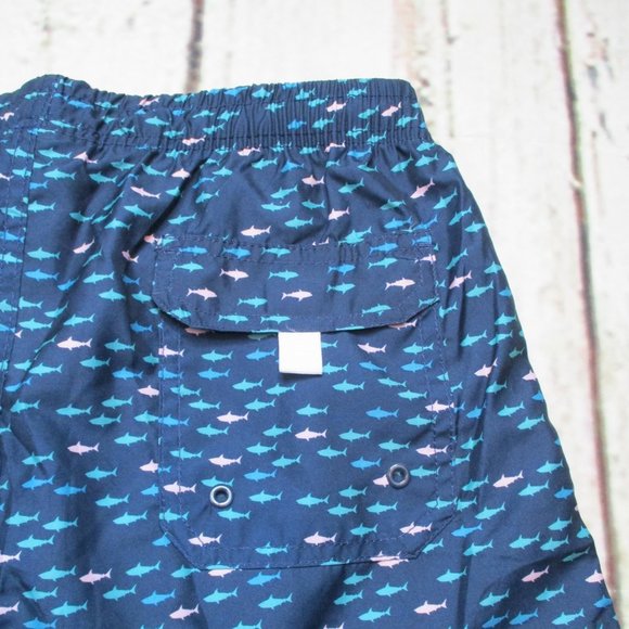 Beautiful Giant Shark Attack Swim Trunks - Picture 3 of 8
